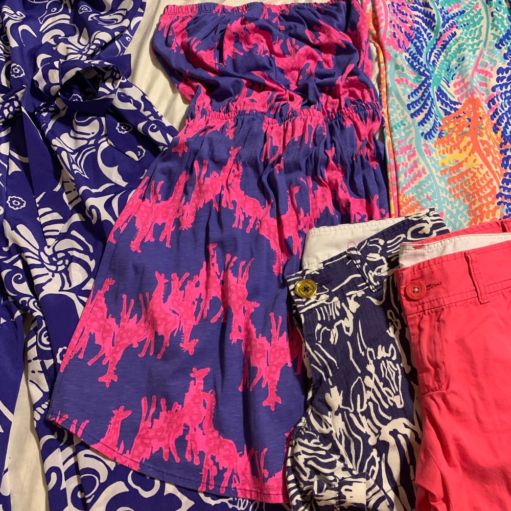 Lilly Pulitzer XS/S/0 bundle ❤️ 8 items😱😱